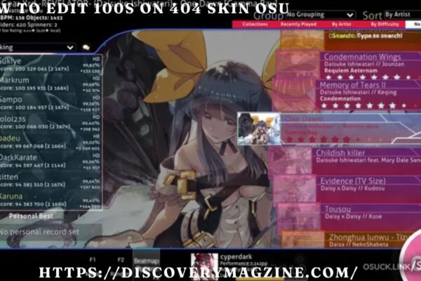 How to Edit 100s on 404 Skin OSU