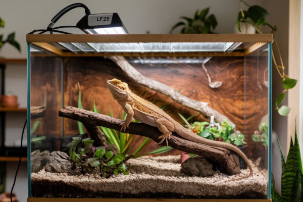 Is Zoomed LF25 Good for a Bearded Dragon Tank