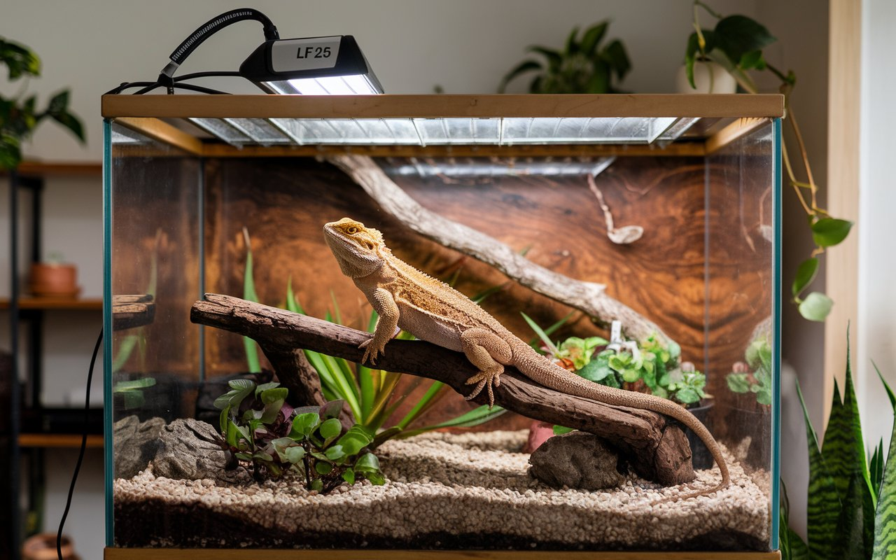 Is Zoomed LF25 Good for a Bearded Dragon Tank