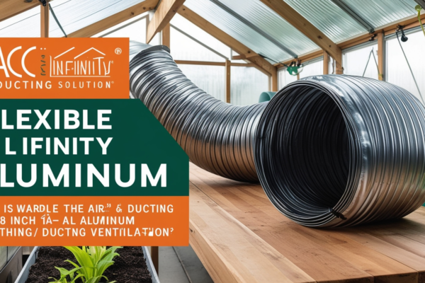 AC Infinity Flexible 8-Inch Aluminum Ducting