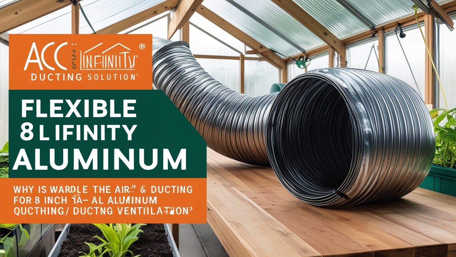 AC Infinity Flexible 8-Inch Aluminum Ducting