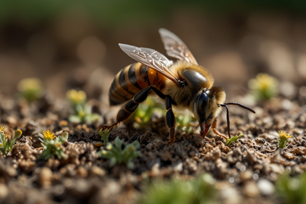 A Worker Bee Has a Mass of 0.00011