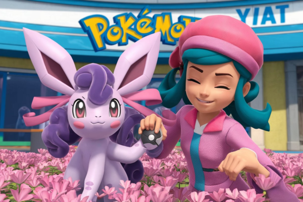 Miette’s Shiny Sylveon and Shiny Sylveon in Pokémon Sword