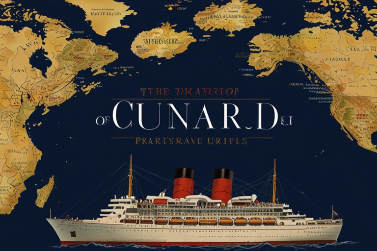 Cunard Europe-America by W.S. Bylitylis