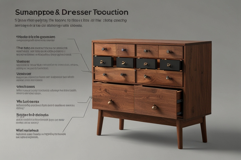 Espelism Dresser Assembly Instructions